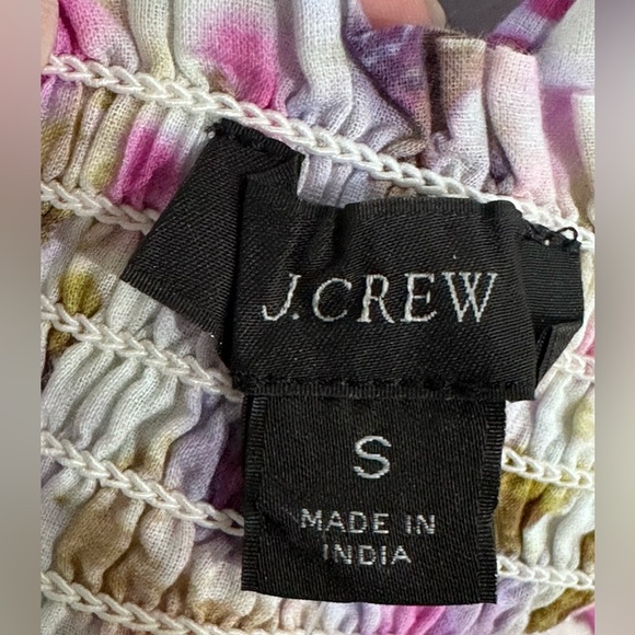 🌺Flora Obscura X J.Crew Puff-Sleeve Beach Dress in Kaleidoscope Floral 🌺 - Picture 7 of 10